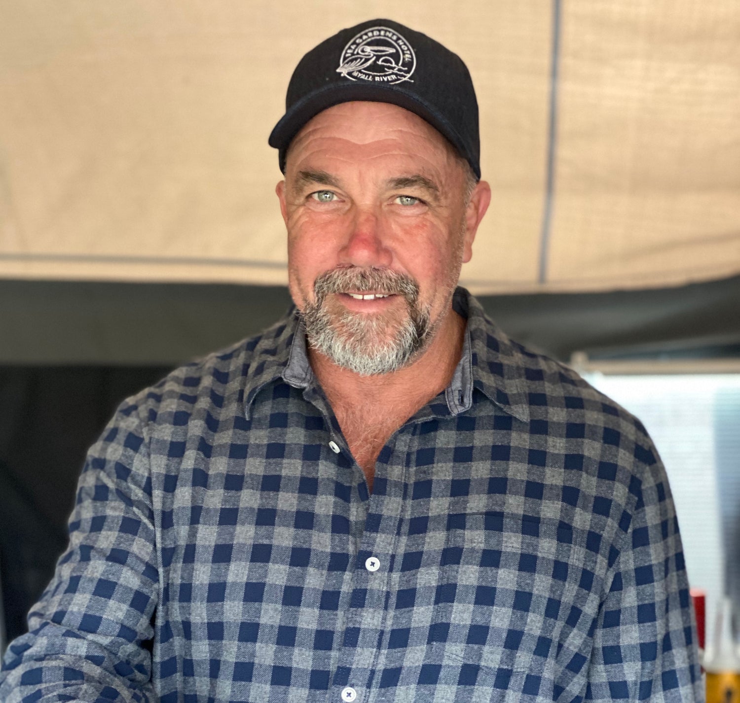 Kara-Weigh founder Andrew Ryan performing a mobile caravan weighing service in NSW.