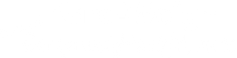 Kara-Weigh white monochrome logo for mobile caravan and vehicle weighing services.